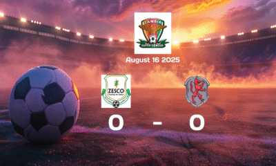 ZESCO United vs Konkola Blades Ends in Scoreless Draw in Super League Showdown on 2025-08-16