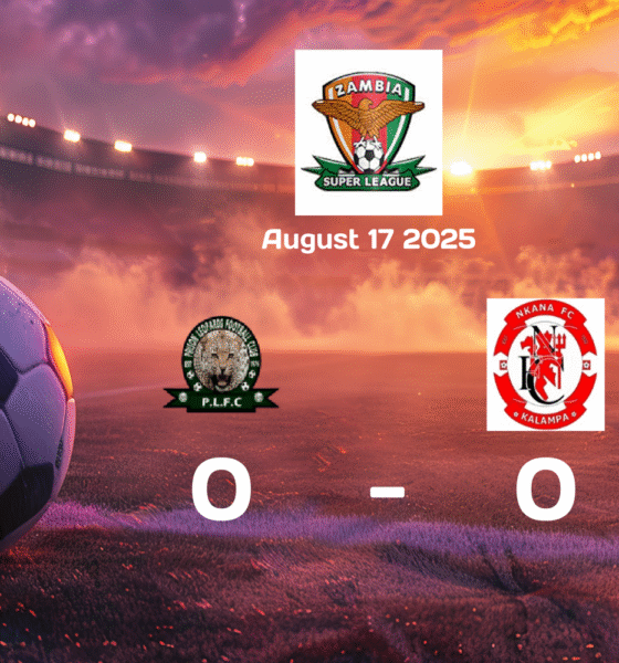 Prison Leopards and Nkana Battle to a Goalless Draw in Super League Showdown on August 17, 2025