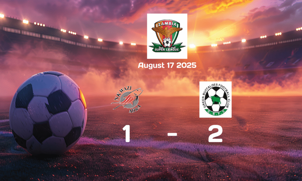 Nkwazi vs Green Buffaloes: Thrilling 1-2 Victory for Green Buffaloes in Super League Clash on August 17, 2025