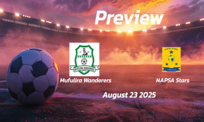 Mufulira Wanderers vs NAPSA Stars: Preview – Team News, Line-ups, Prediction and Tips | August 23 13:00 (GMT)