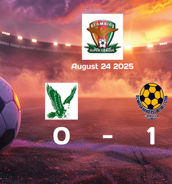 Green Eagles vs Nchanga Rangers 0-1: Super League Match Report, 2025-08-24