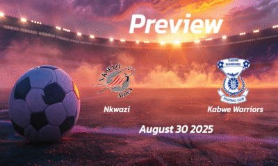 Nkwazi vs Kabwe Warriors: Preview – Team News, Line-ups, Prediction and Tips | August 30 13:00 GMT