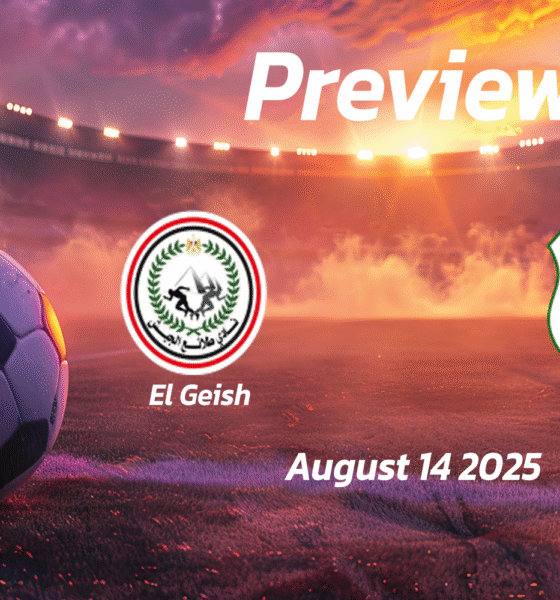 El Geish vs AL Masry: Preview – Team News, Line-ups, Prediction and Tips | August 14 17:00 (GMT)