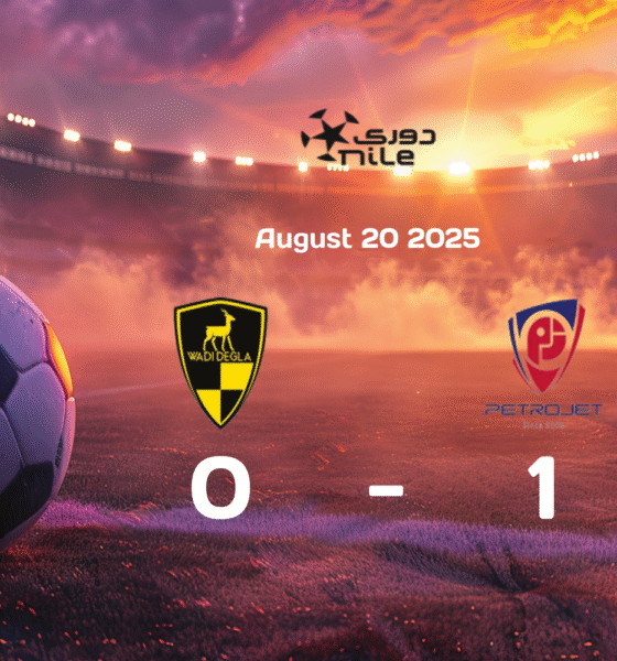 Wadi Degla vs Petrojet Egypt Premier League 2025-08-20 Match Report: Petrojet Clinches 1-0 Victory