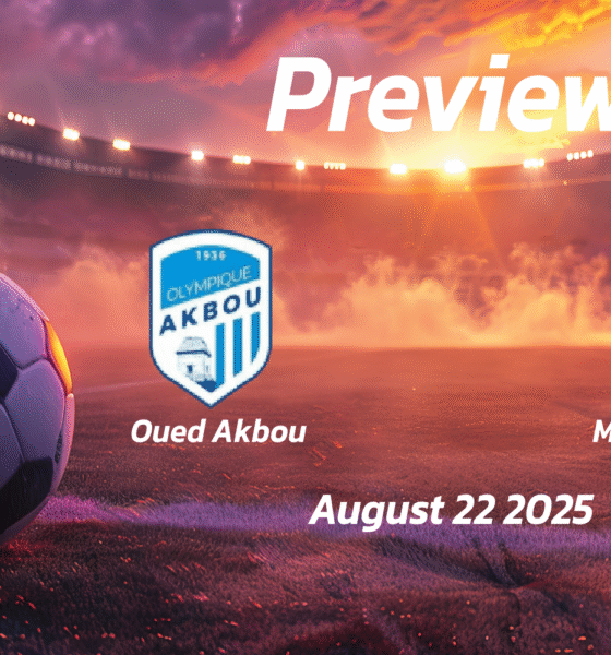 Mostaganem vs Oued Akbou: Preview – Team News, Line-ups, Prediction and Tips | August 22 16:00 (GMT)
