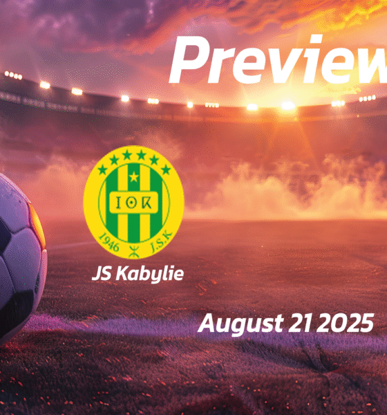 JS Kabylie vs USM Alger: Preview – Team News, Line-ups, Prediction and Tips | August 21 15:00 (GMT)