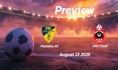 Paradou AC vs ASO Chlef: Preview – Team News, Line-ups, Prediction and Tips | August 23 16:00 (GMT)
