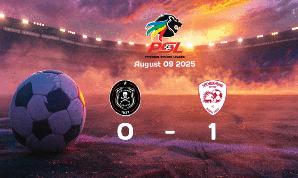Orlando Pirates vs Sekhukhune United 0:1 Match Result in Premier Soccer League, August 9, 2025