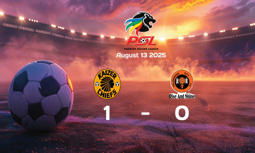 Kaizer Chiefs vs Polokwane City Match Report: Chiefs Secure 1-0 Victory in Premier Soccer League Encounter on 2025-08-13