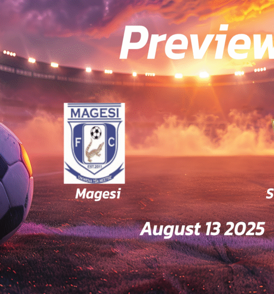 Magesi vs Stellenbosch: Preview – Team News, Line-ups, Prediction and Tips | August 13 17:30 (GMT)