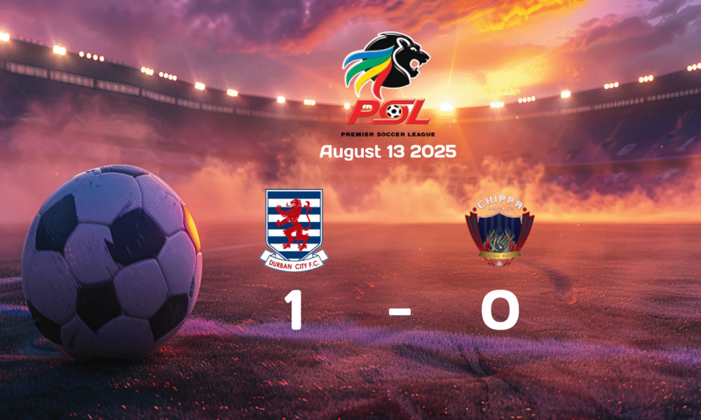 Durban City edges out Chippa United 1-0 in Premier Soccer League clash on August 13, 2025