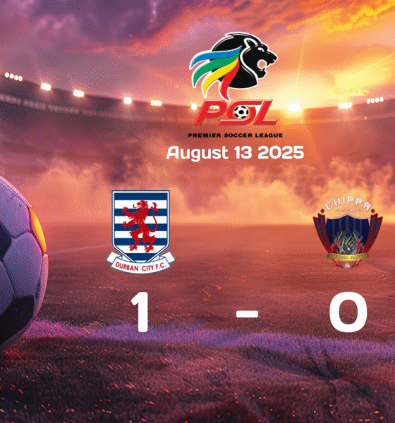 Durban City edges out Chippa United 1-0 in Premier Soccer League clash on August 13, 2025