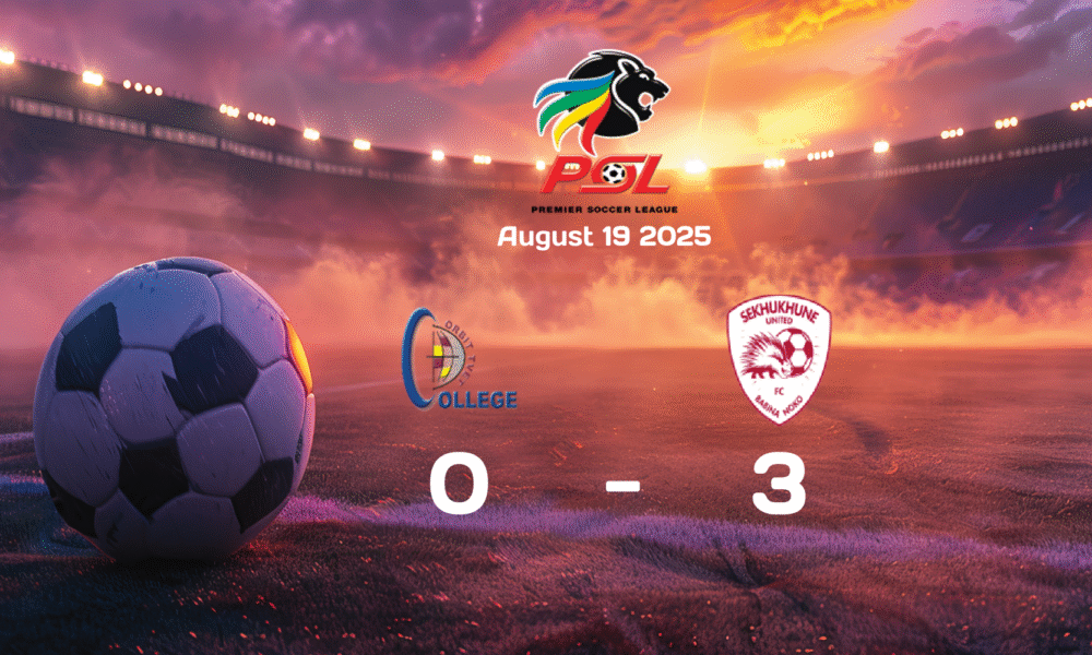 Orbit College vs Sekhukhune United: Dominant 3-0 Victory in Premier Soccer League Match on August 19, 2025