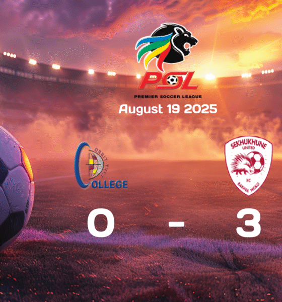 Orbit College vs Sekhukhune United: Dominant 3-0 Victory in Premier Soccer League Match on August 19, 2025