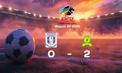 Magesi vs Mamelodi Sundowns Recap: Mamelodi Sundowns Secures 2-0 Victory in Premier Soccer League Match on 2025-08-20