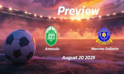 Amazulu vs Marumo Gallants: Preview – Team News, Line-ups, Prediction and Tips | August 20 17:30 (GMT)