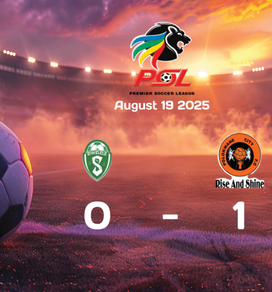 Polokwane City Clinch Victory Over Siwelele with 1-0 Win in Premier Soccer League Showdown on August 19, 2025