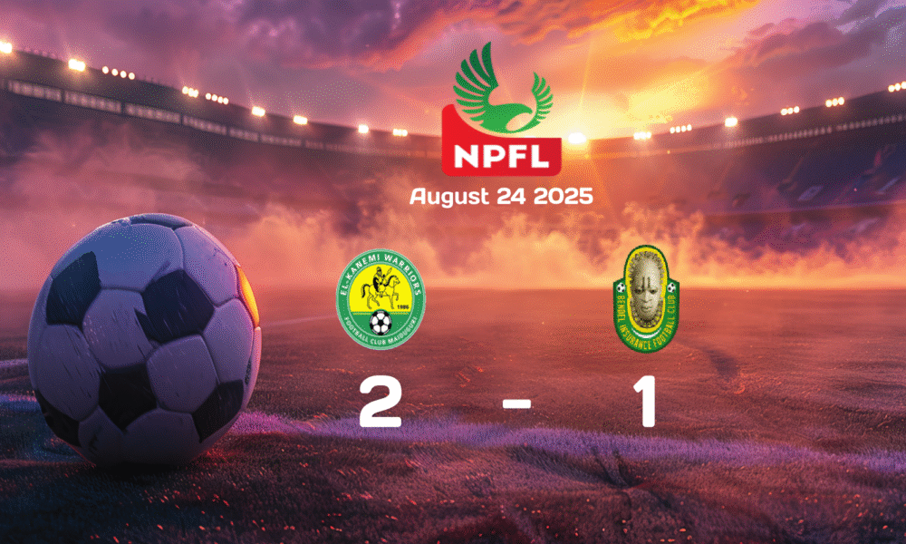 El Kanemi Warriors vs Bendel Insurance: Exciting 2-1 Victory in NPFL Match on August 24, 2025