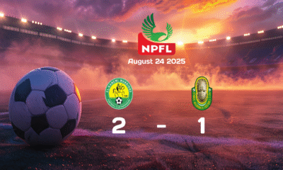 El Kanemi Warriors vs Bendel Insurance: Exciting 2-1 Victory in NPFL Match on August 24, 2025
