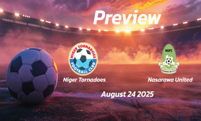 Niger Tornadoes vs Nasarawa United: Preview – Team News, Line-ups, Prediction and Tips | August 24 15:00 GMT
