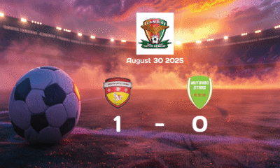 Man Utd Zambia Academy Secure 1-0 Victory Against Mutondo Stars in Super League Match on August 30, 2025