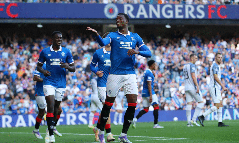 Super Eagles hopeful Emmanuel Fernandez delighted with goalscoring Rangers debut
