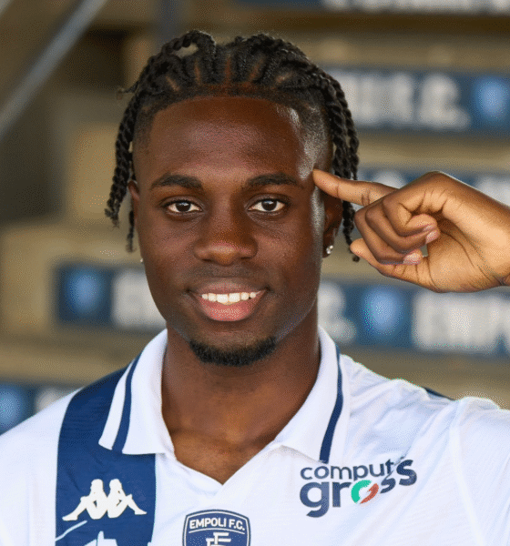 OFFICIAL: Empoli sign Nosa Edward on season-long loan from Napoli