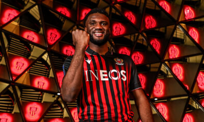 Terem Moffi scores as OGC Nice suffer heavy defeat to Brest