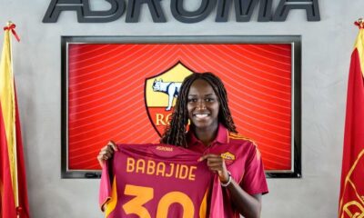 Rinsola Babajide: Nigerian striker opens Serie A goal account in AS Roma’s big win