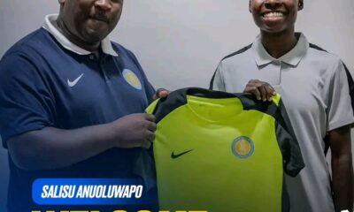 Anuoluwapo Salisu joins Sporting Club Casablanca Anuoluwapo Salisu joins Sporting Club Casablanca
