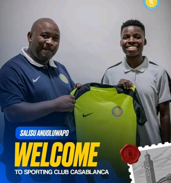 Anuoluwapo Salisu joins Sporting Club Casablanca