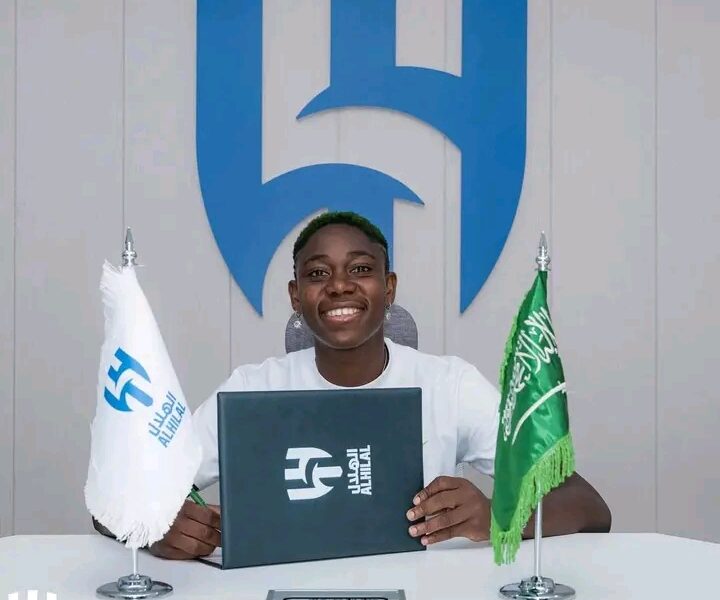 Asisat Oshoala seals two-year deal with Al Hilal after Bay FC exit Asisat Oshoala seals two-year deal with Al Hilal after Bay FC exit