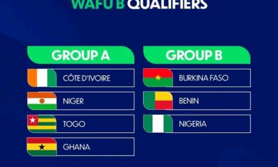 Golden Eaglets learn opponents for 2026 WAFU-B U-17 AFCON Qualifiers
