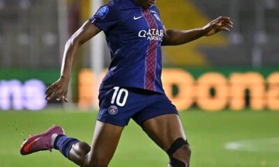Jennifer Echegini bags assist in Rasheedat Ajibade’s debut for PSG Jennifer Echegini bags assist in Rasheedat Ajibade’s debut for PSG