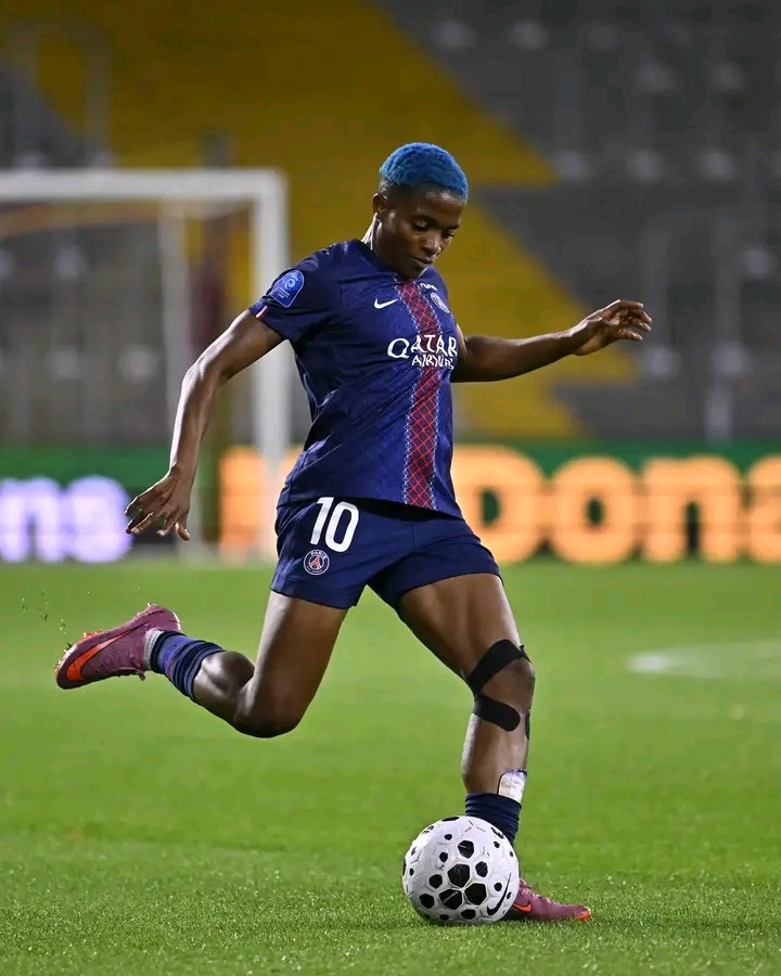 Jennifer Echegini bags assist in Rasheedat Ajibade’s debut for PSG Jennifer Echegini bags assist in Rasheedat Ajibade’s debut for PSG