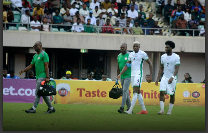 Victor Osimhen makes Frankfurt return for Galatasaray after injury scare on Nigeria duty
