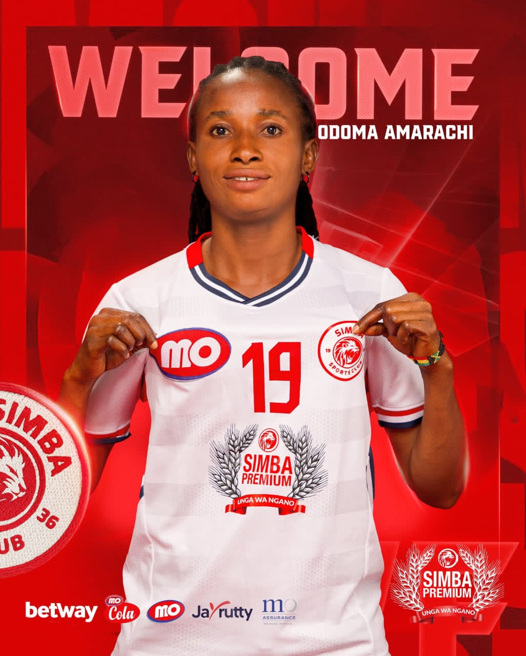 Simba Queens sign Nigerian midfielder Amarachi Odoma from Edo Queens Simba Queens sign Nigerian midfielder Amarachi Odoma from Edo Queens