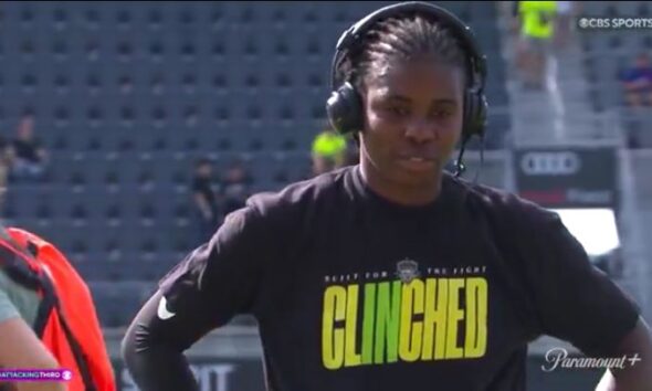 Gift Monday makes strong case for Super Falcons return with NWSL fastest hat trick