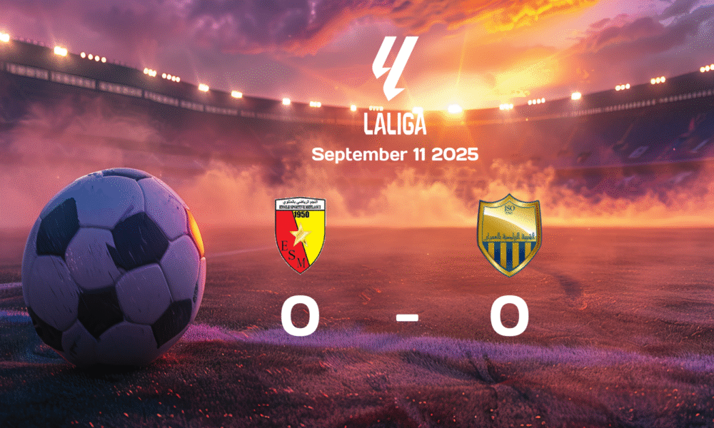 ES Metlaoui vs Jeunesse Sportive Omrane Ends in Goalless Draw in Ligue 1 Match on September 11, 2025