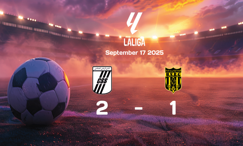 CS Sfaxien Prevails Over US Ben Guerdane 2-1 in Exciting Ligue 1 Clash on 2025-09-17