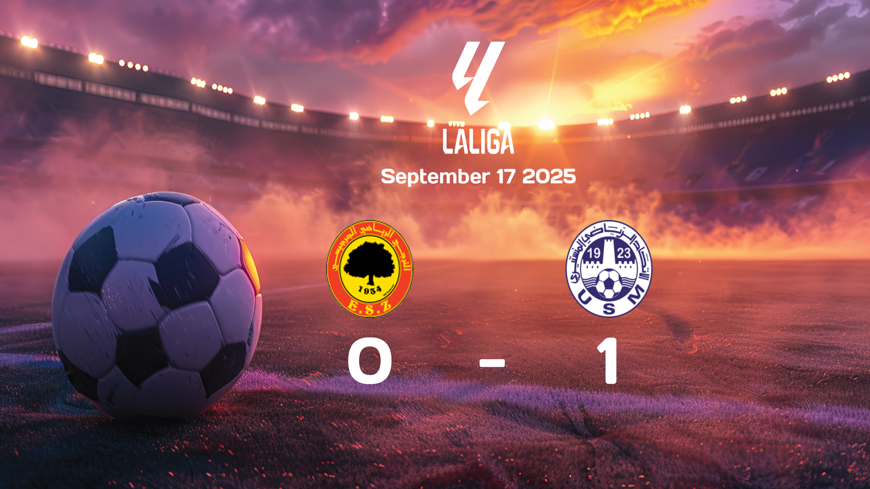 ES Zarzis vs US Monastirienne: US Monastirienne Claims Victory with 1-0 Win in Ligue 1 Match on September 17, 2025