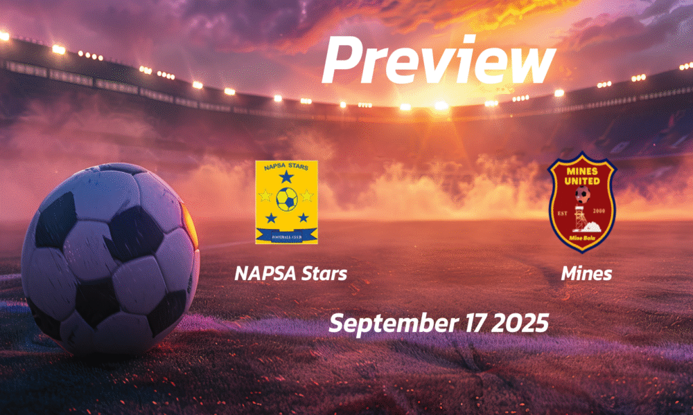 NAPSA Stars vs Mines: Preview – Team News, Line-ups, Prediction and Tips | September 17 13:00 (GMT)