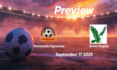 Kansanshi Dynamos vs Green Eagles: Preview – Team News, Line-ups, Prediction and Tips | September 17 13:00 GMT