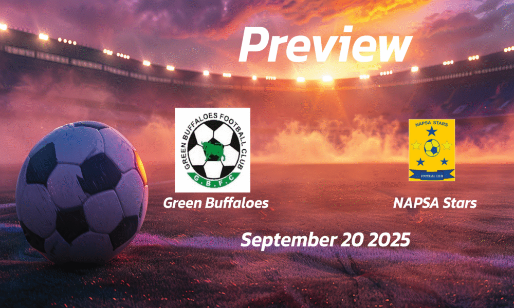 Green Buffaloes vs NAPSA Stars: Preview – Team News, Line-ups, Prediction and Tips | September 20 13:00 (GMT)