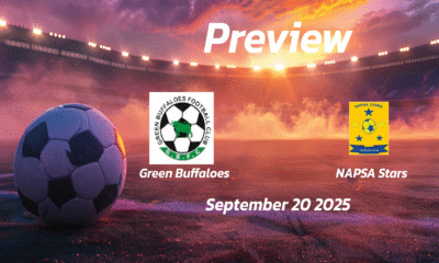 Green Buffaloes vs NAPSA Stars: Preview – Team News, Line-ups, Prediction and Tips | September 20 13:00 (GMT)
