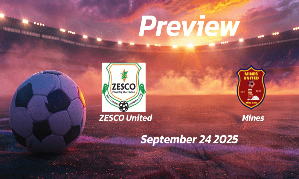 ZESCO United vs Mines: Preview – Team News, Line-ups, Prediction and Tips | September 24 13:00 GMT