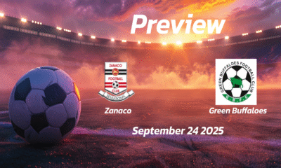 Zanaco vs Green Buffaloes: Preview – Team News, Line-ups, Prediction and Tips | September 24 13:00 GMT