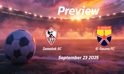 Zamalek SC vs El Gouna FC: Preview – Team News, Line-ups, Prediction and Tips | September 23 17:00 (GMT)