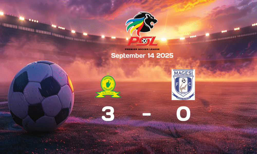 Mamelodi Sundowns Dominate Magesi with 3-0 Victory in Premier Soccer League Encounter on September 14, 2025