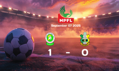 Katsina United vs Kano Pillars Result: Katsina United Clinches 1-0 Victory in NPFL Match on September 7, 2025